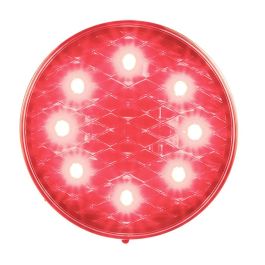 LED Autolamps 82R 12V 82 Series Round Stop / Tail Lamp - Red Lens PN: 82R